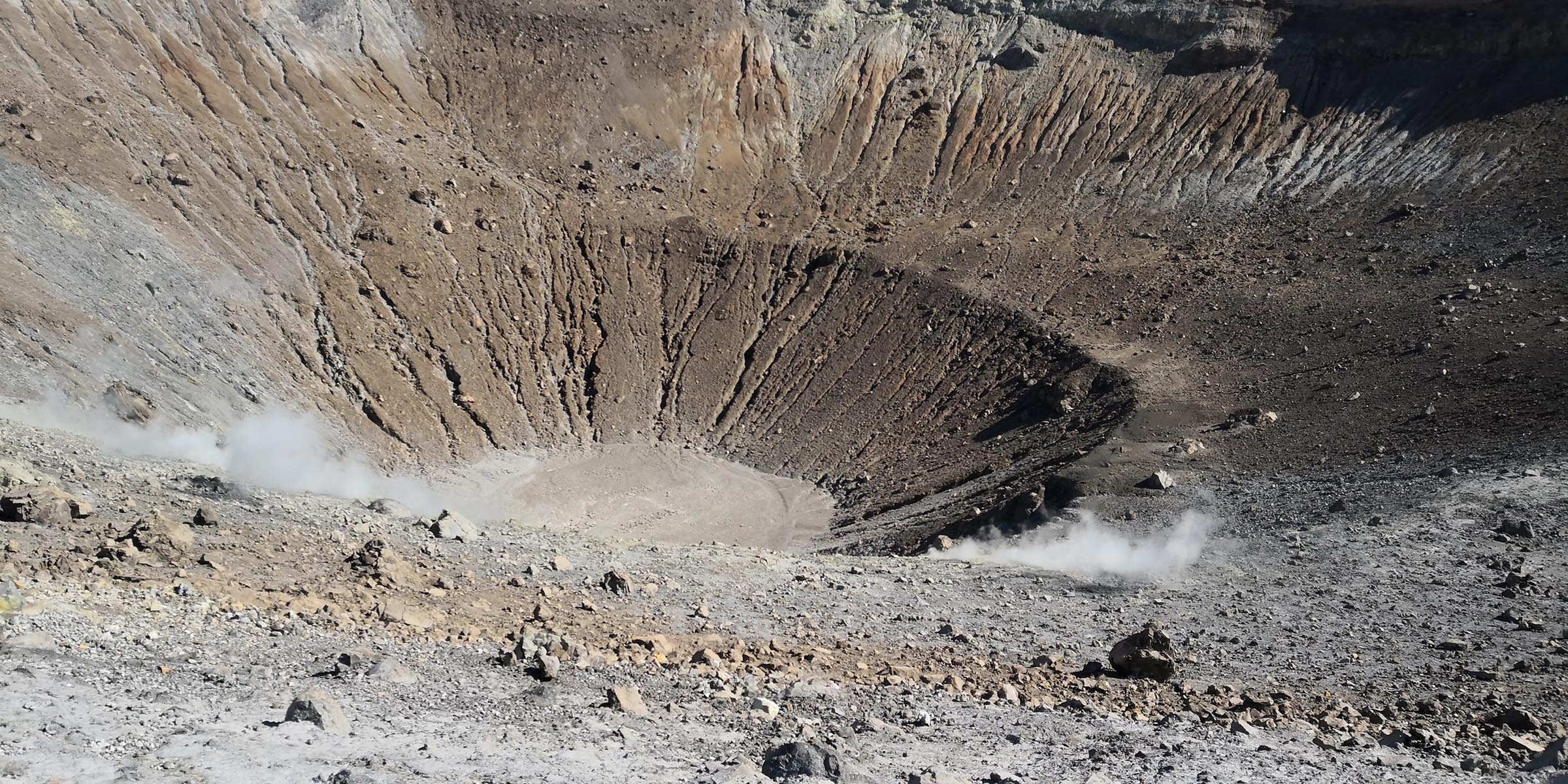 Vulcano - Isole Eolie, escursioni sul cratere