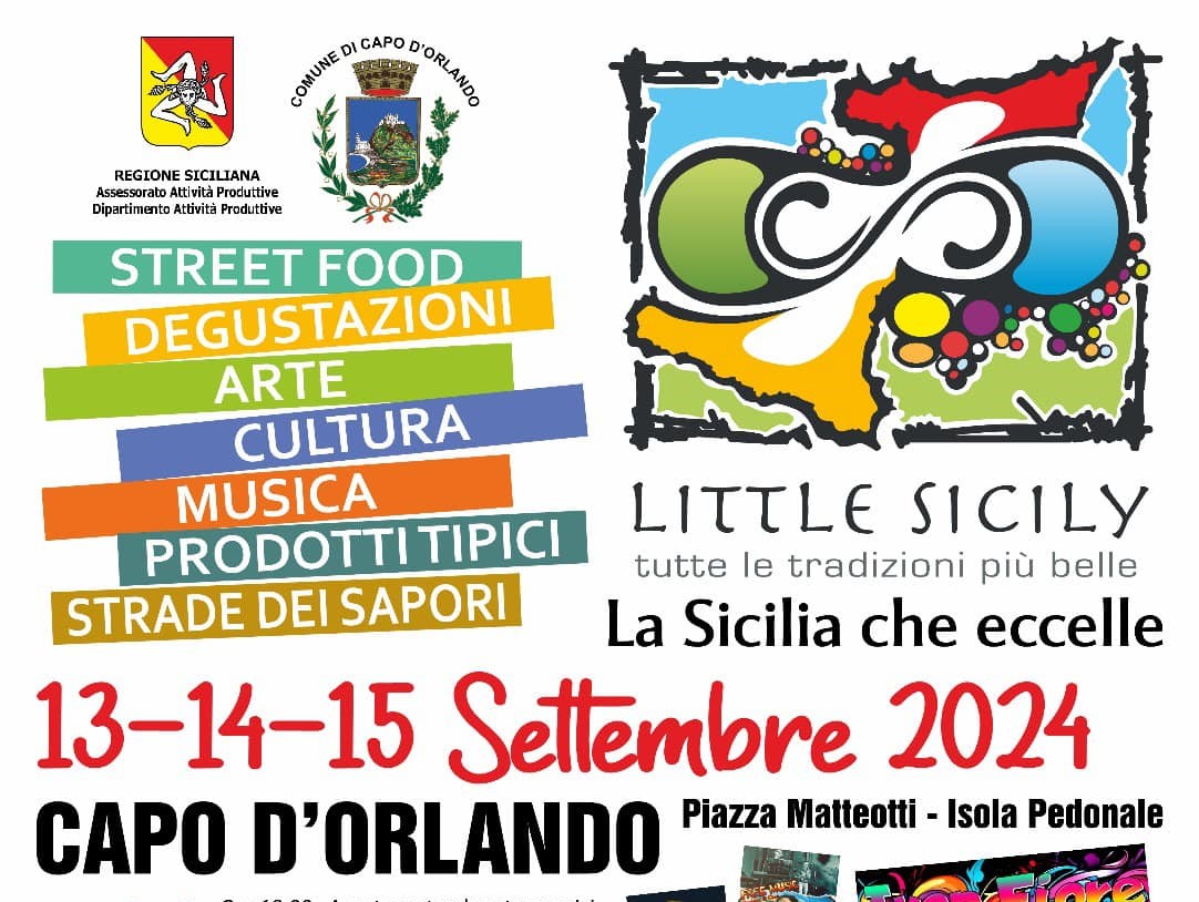 Little Sicily Capo d'Orlando 2024, tutti gli eventi in programma